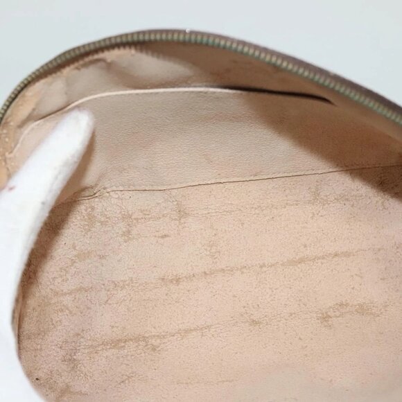 LOUIS VUITTON Monogram Trousse Demi Ronde Cosmetic Pouch - Picture 10 of 15